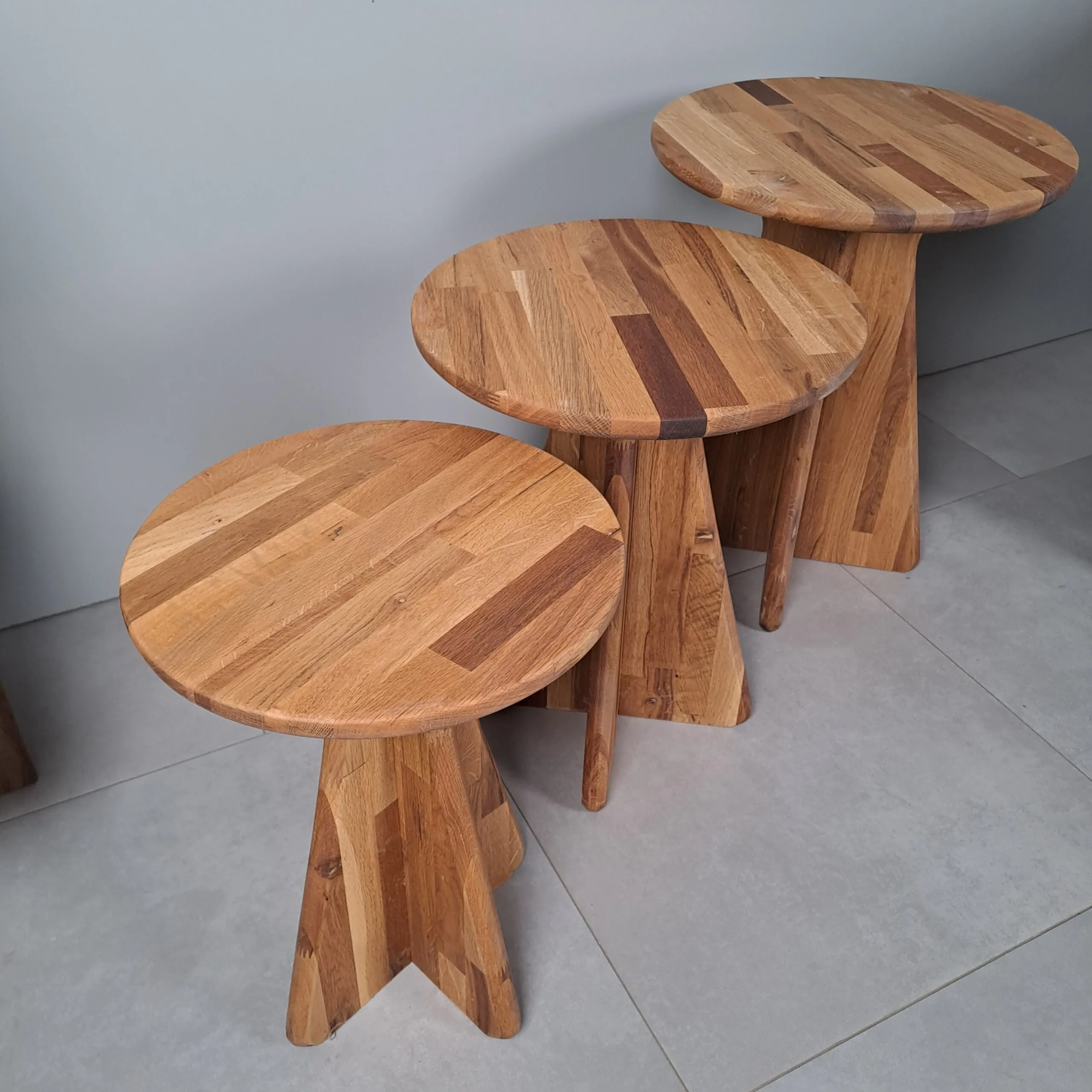 Yeni Mantar 3lü Zigon Sehpa - Image 3