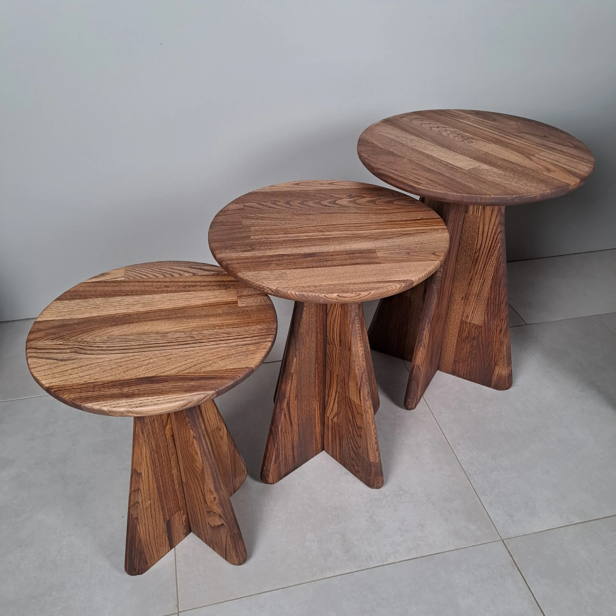 Yeni Mantar 3lü Zigon Sehpa - Image 4