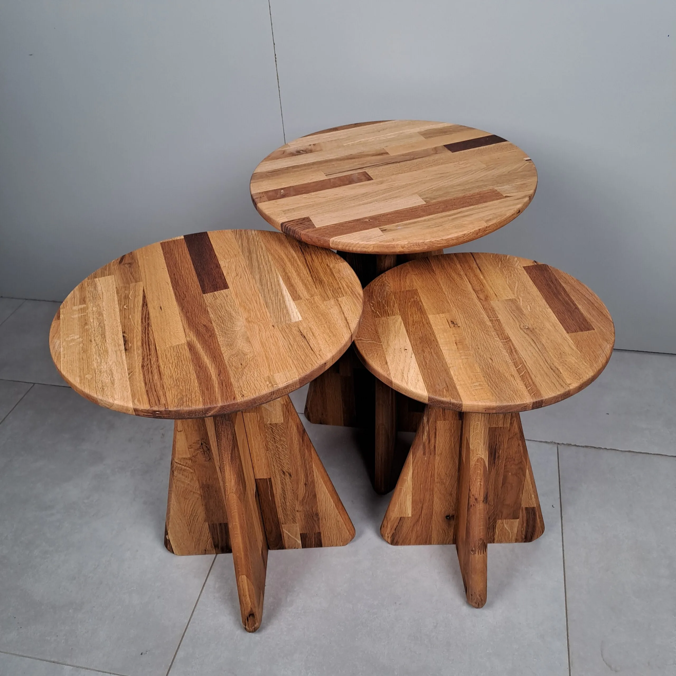 Yeni Mantar 3lü Zigon Sehpa - Image 2