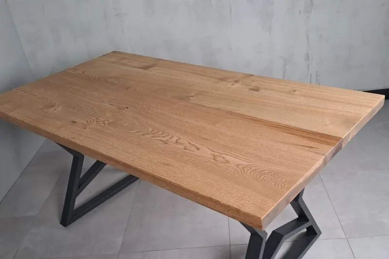 Kestane Düz Kenarlı Masa