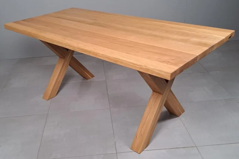 Meşe Düz Kenarlı Masa